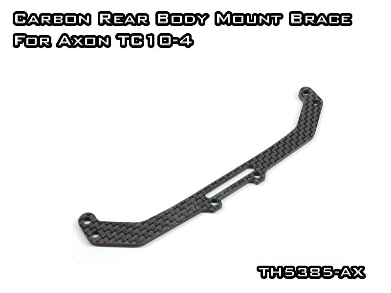 Carbon Graphite Rear Body Mount Brace For Axon TC10/4
