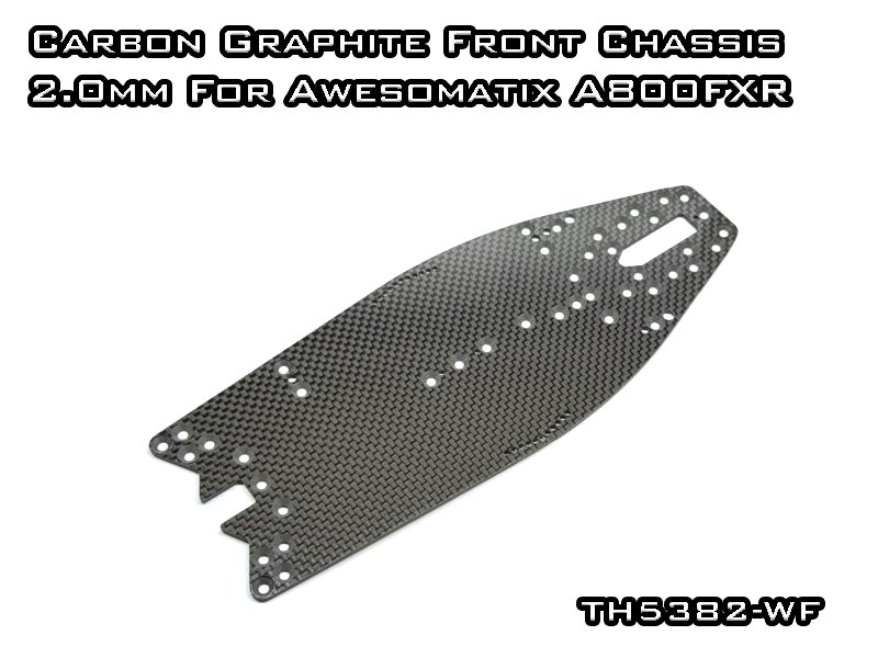 Carbon Graphite Front Chassis 2.0mm for A800FXR