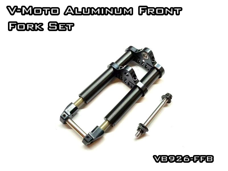 V-Moto Aluminum Front Fork Set (Black)