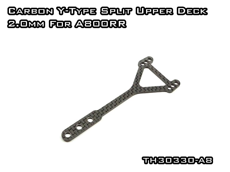Carbon Graphite Y-Type Split Upper Deck 2.0mm For A800RR