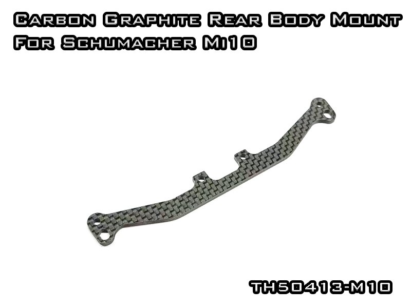 Carbon Graphite Rear Body Mount For Schumacher Mi10