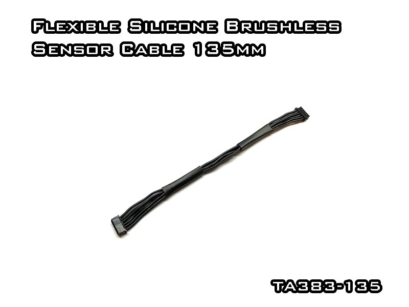Flexible Silicone Brushless Sensor Cable 135mm
