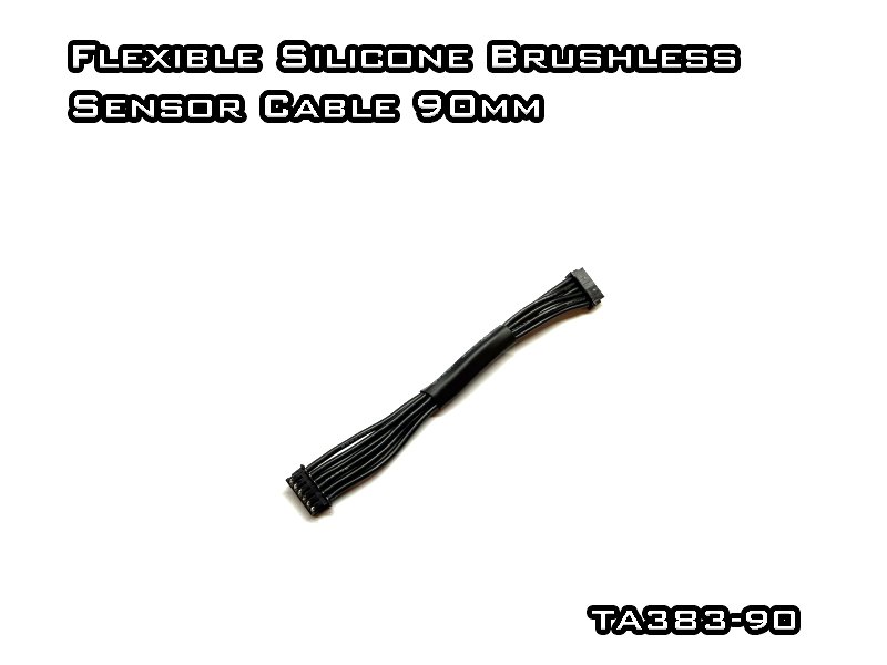 Flexible Silicone Brushless Sensor Cable 90mm