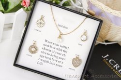 US Brand -- INITIAL NECKLACE Set