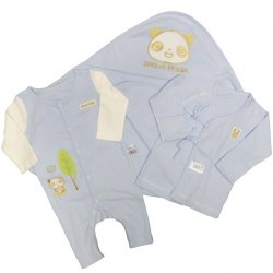 100% 有機棉禮品套裝系列 - GOLDEN BOY (適合初生嬰兒)