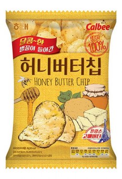 韓國 Honey Butter Chips 蜂蜜牛油薯片 허니버터칩