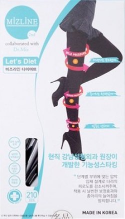 韓國 DR MIZ X MIZLINE 瘦腿溶脂絲襪 LET'S DIET  (210 DEN)