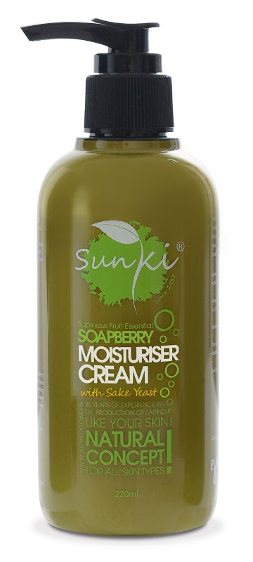 Sunki Moisturizer Cream with Sake Yeast 220ml Sunki Moisturizer Cream with Sake Yeast 220ml
