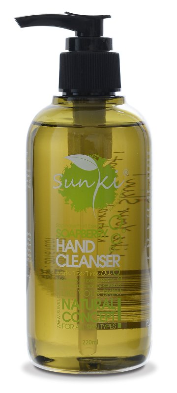 Sunki Soapberry Hand Cleanser with Tea Tree Oil 220ml Sunki Soapberry Hand Cleanser with Tea Tree Oil 220ml