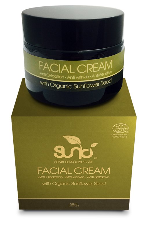 Sunki Facial Cream with Organic Sunflower Seed 50ml Sunki Facial Cream with Organic Sunflower Seed 50ml