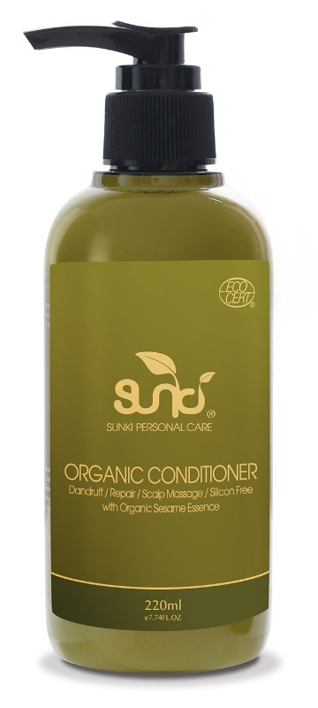 Sunki Organic Conditioner with Organic Sesame 220ml Sunki Organic Conditioner with Organic Sesame 220ml