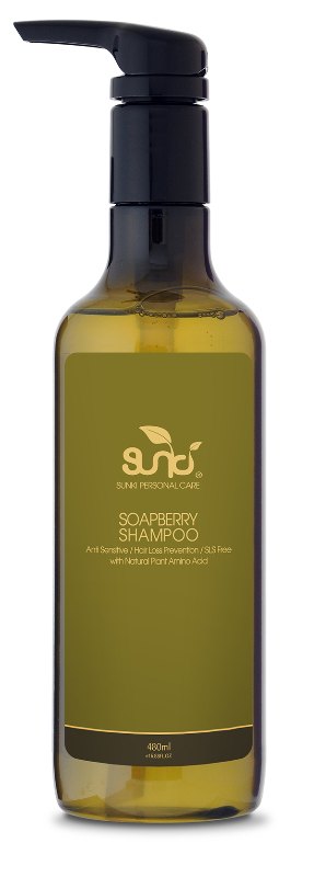 Sunki Soapberry Shampoo with Amino Acid 480ml Sunki Soapberry Shampoo with Amino Acid 480ml