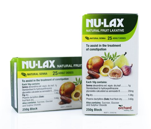 NU-LAX natural fruit laxative 250g NU-LAX樂康膏250g