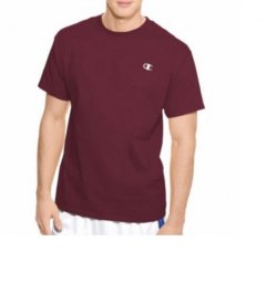 Champion mens tee 100%cotton