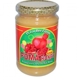Y S Eco Bee Farms Raw Poma Honey 369g (13 oz)