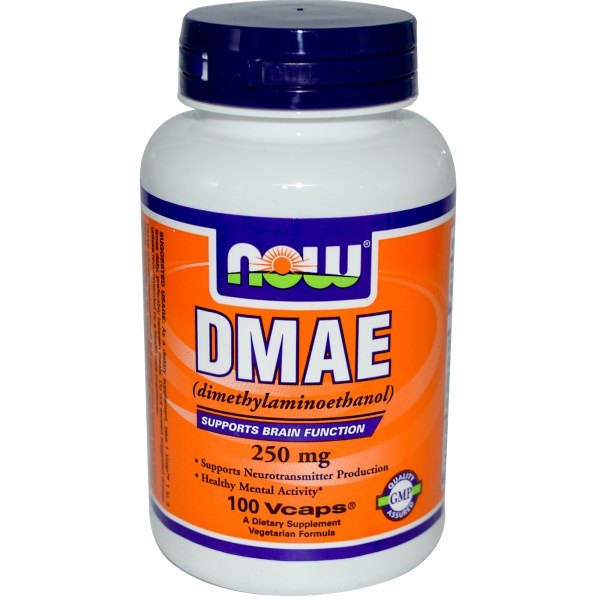 Now Foods 諾奧 DMAE 補腦素 250mg 提高注意力記憶力素食膠囊 100粒