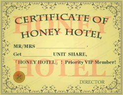 【Honey Hotel】-「Member - Gold」！