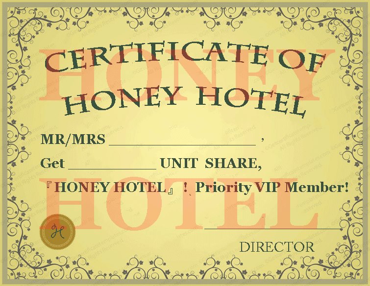 【Honey Hotel】-「Member」！