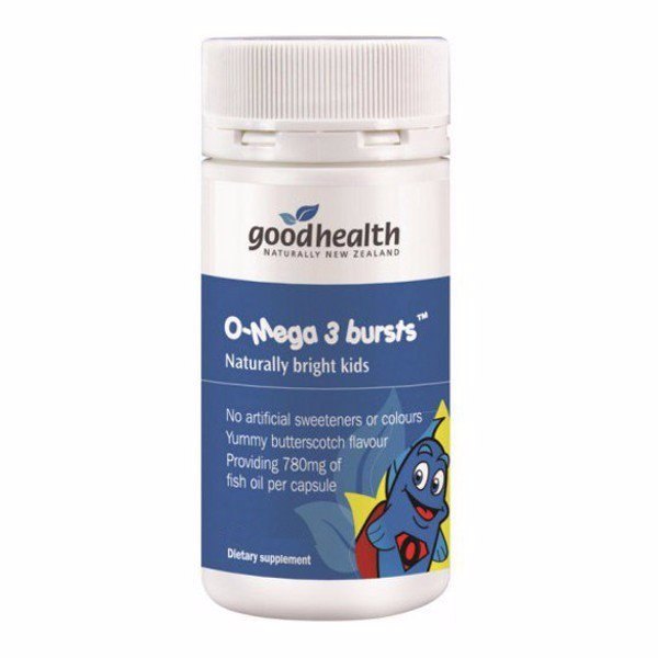 Goodhealth O-Mega 3 Bursts 新西蘭奧米加3 (兒童配方) 780mg Goodhealth O-Mega 3 Bursts 新西蘭奧米加3 (兒童配方) 780mg