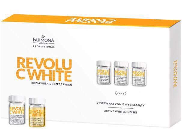 波蘭Farmona Revolu C White 活性維C美白療程套盒 一盒10set 波蘭Farmona Revolu C White 活性維C美白療程套盒 一盒10set