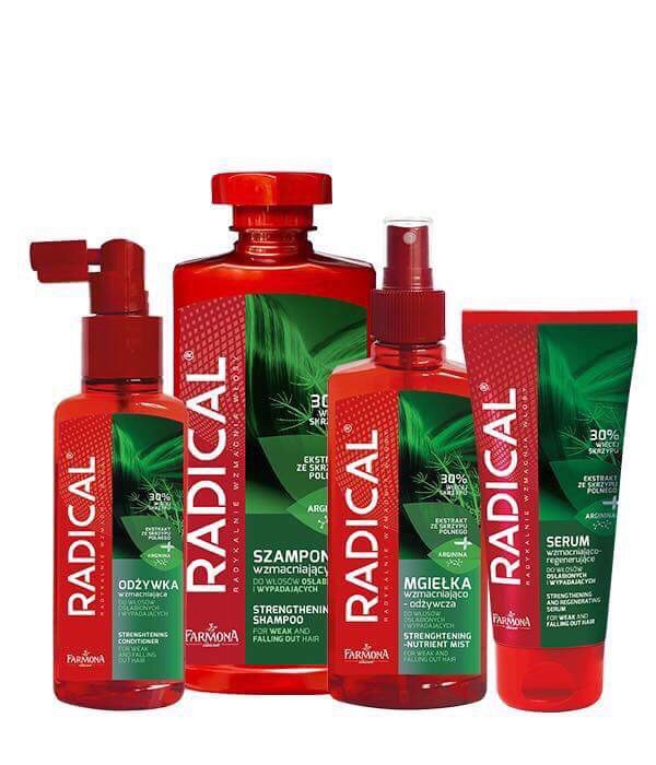 波蘭Farmona Radical Shampoo 生髮維生素B5 洗頭水 400ml 波蘭Farmona Radical Shampoo 生髮維生素B5 洗頭水 400ml