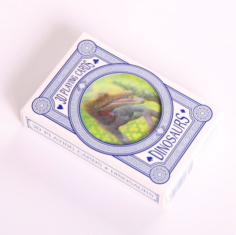 立體光柵扑克牌 Lenticular Playing Cards --- Dinosaur 恐龍系列