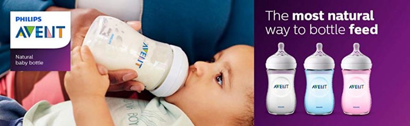 PHILIPS 飛利浦 Avent Natural 嬰兒奶瓶 4oz PHILIPS 飛利浦 Avent Natural 嬰兒奶瓶 4oz