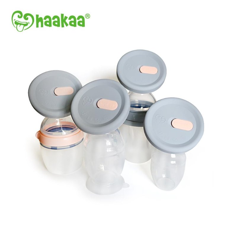 紐西蘭 Haakaa 100ml 真空吸乳集乳器 配 2合1矽膠防塵防漏蓋 紐西蘭 Haakaa 100ml 真空吸乳集乳器 配 2合1矽膠防塵防漏蓋