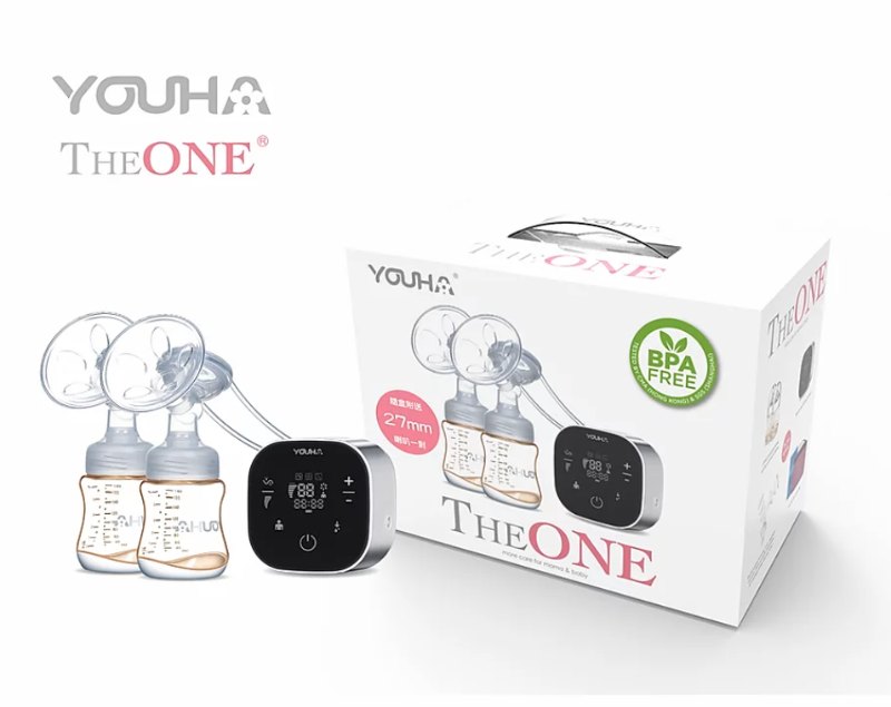 Youha 優合 TheONE 電動奶泵連 TheOne Cup 免提收集杯套裝 Youha 優合 TheONE 電動奶泵連 TheOne Cup 免提收集杯套裝