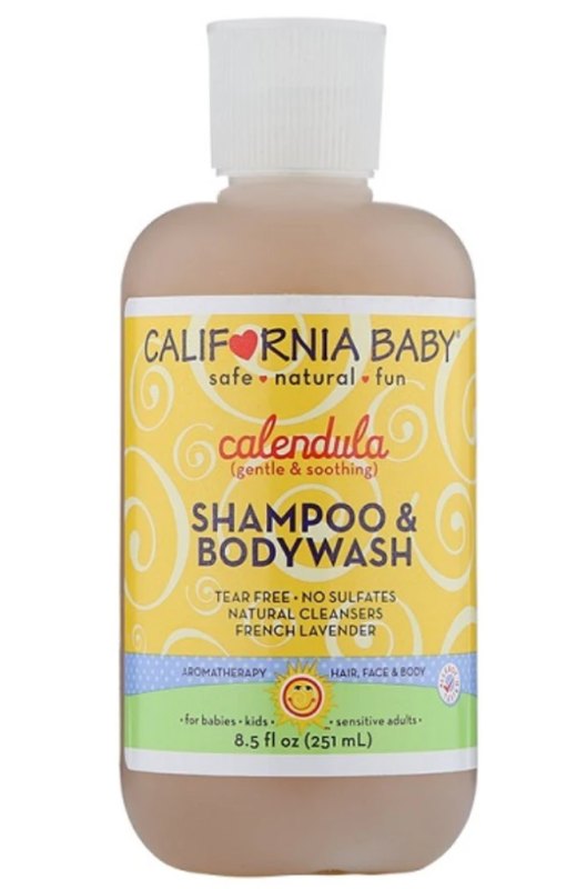 美國製 加州寶寶California Baby 金盞花洗頭水及沐浴露 251ml 美國製 加州寶寶California Baby 金盞花洗頭水及沐浴露 251ml