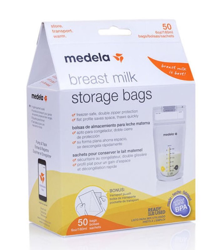 Medela Breast Milk Storage Bag 50 pcs 母乳儲存袋50個 Medela Breast Milk Storage Bag 50 pcs 母乳儲存袋50個