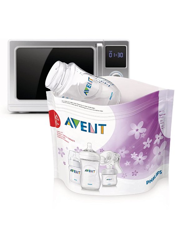 Philips Avent 微波爐蒸氣消毒袋 (5件組) Philips Avent 微波爐蒸氣消毒袋 (5件組)