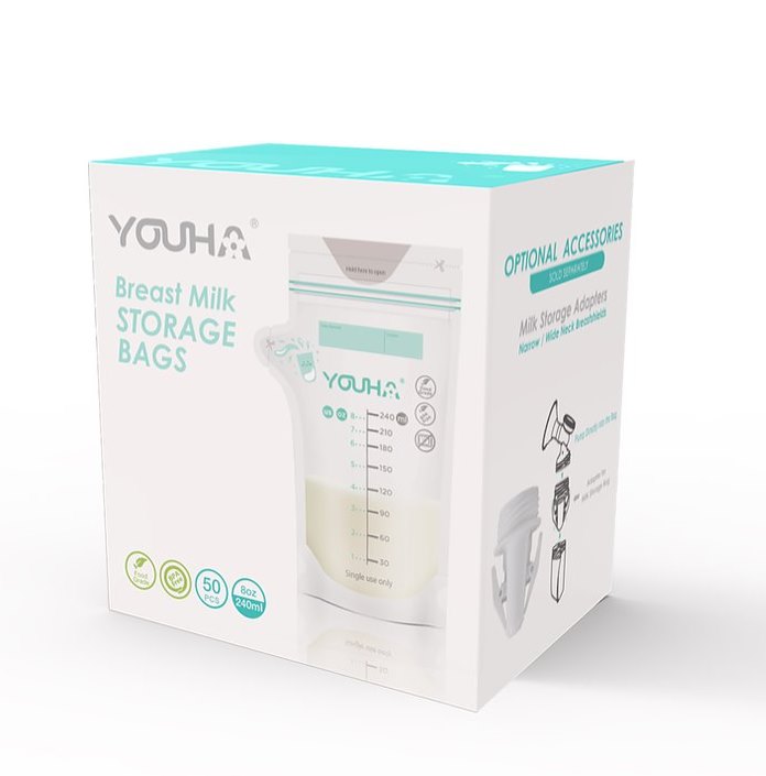 Youha Breast Milk Storage Bags 50pcs 母乳儲存袋 50個 Youha Breast Milk Storage Bags 50pcs 母乳儲存袋 50個