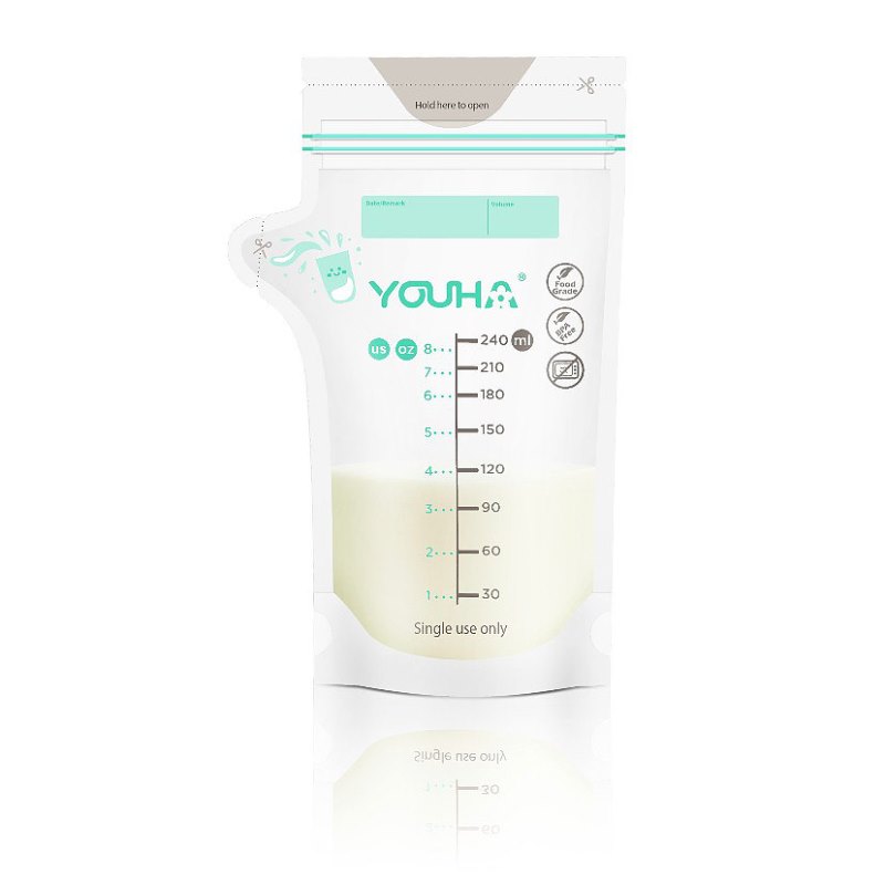 Youha Breast Milk Storage Bags 50pcs 母乳儲存袋 50個 Youha Breast Milk Storage Bags 50pcs 母乳儲存袋 50個