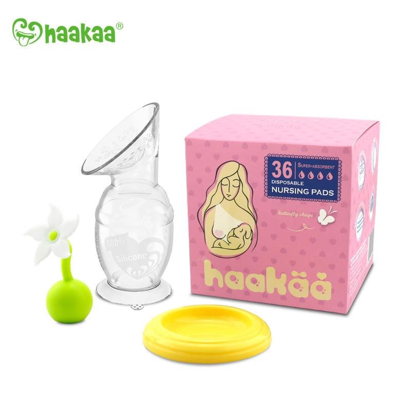 紐西蘭 Haakaa 真空吸乳集乳器 新手媽媽套裝 紐西蘭 Haakaa 真空吸乳集乳器 新手媽媽套裝