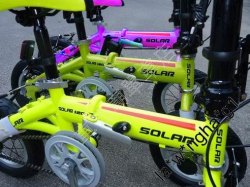 2019 SOLAR 120 12寸 兒童單車 摺合單車 綠色/黃色/粉紅/黑/白 /紫(門市/現貨)