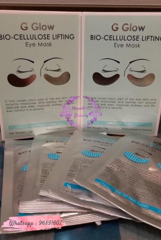 G Glow BIO-CELLULOSE LIFTING EYE MASK G Glow BIO-CELLULOSE LIFTING EYE MASK