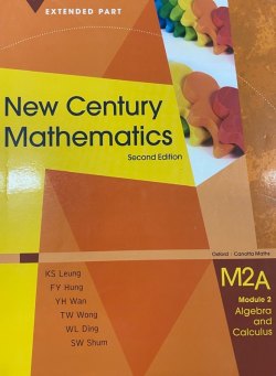 New Century Mathematics Book M2A - Algebra and Calculus
