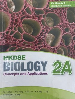 HKDSE Biology - Concepts and Applications Book 2A
