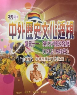 初中中外歷史文化透視 - 近代以來 (單元十一) 現代中國的發展 (1912-1949年)「課題 1 - 中華民國初年的政局」