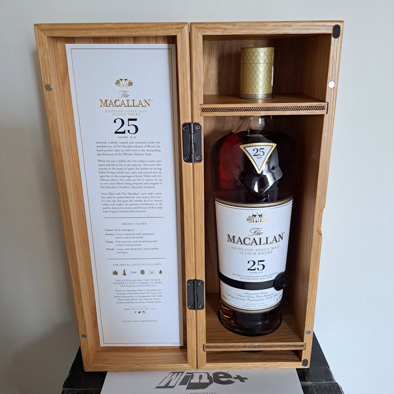 行貨 Macallan 25 Years Sherry Oak 麥卡倫 25年 雪莉桶 (單桶) 2024 Release