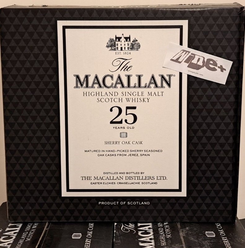 行貨 Macallan 25 Years Sherry Oak 麥卡倫 25年 雪莉桶 (單桶) 2023 Release