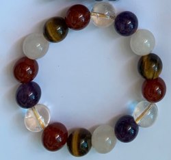 水晶手錬-七脈輪手鍊