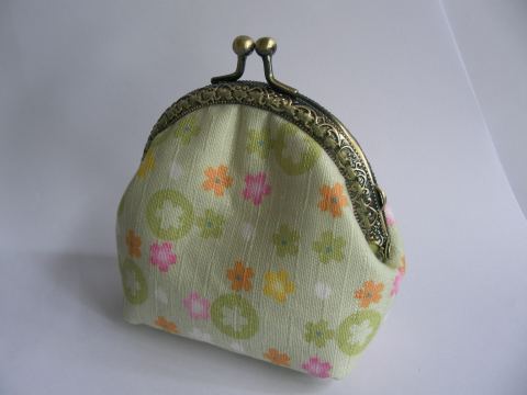 No. 671013 DIY Pack 日本原產布料手作口金包
