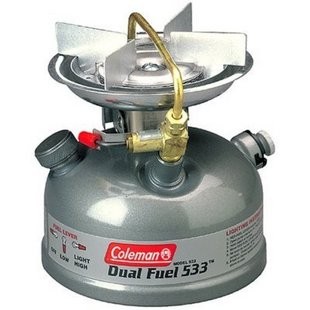 Coleman Dual Fuel 1 Burner Backpacking Stove無鉛油/電油爐