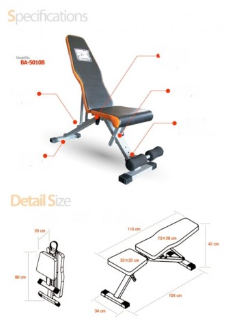 BA-5010B 健身椅