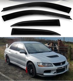 01 ~ 07 Lancer EVO VII / VIII / IX 原廠款雨擋 (現貨)