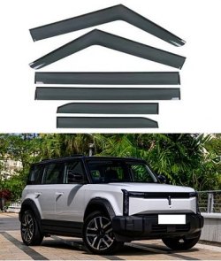 JAECOO 6 黑透明 6 件套雨擋 (現貨)
