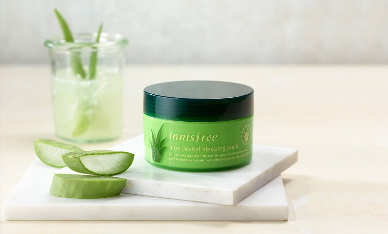 Innisfree蘆薈保濕舒緩睡眠面膜 Innisfree蘆薈保濕舒緩睡眠面膜