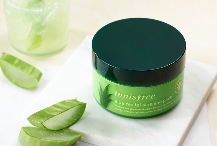 Innisfree蘆薈保濕舒緩睡眠面膜 Innisfree蘆薈保濕舒緩睡眠面膜